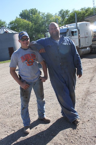 Brandon and Tony strike me a pose!