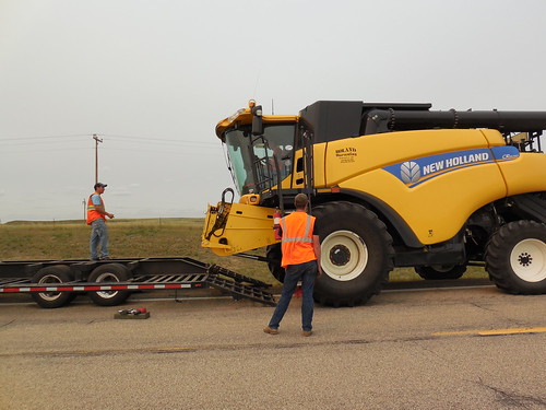 Loading combine again