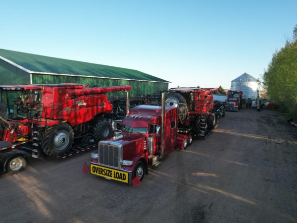 Lined up and ready to take off.