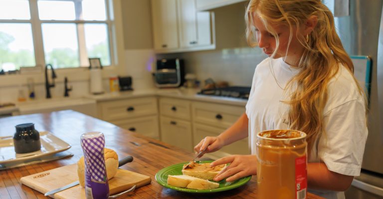 Staying home alone during the summer months while parents work is a big step for school-age children. Parents need to assess their child’s maturity to determine if the child is ready for this level of responsibility. (Photo by Mitchell Alcala, OSU Agriculture)