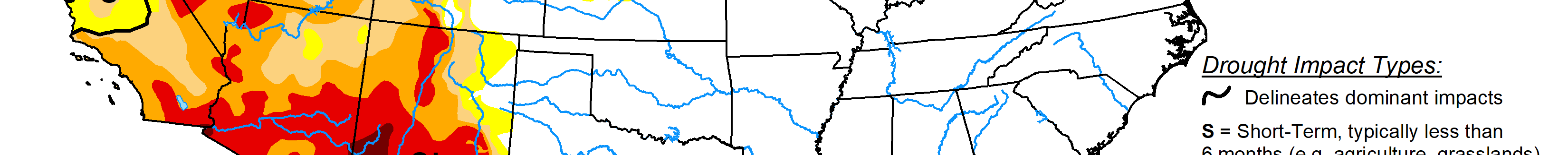 The U.S. Drought Monitor is jointly produced by the National Drought Mitigation Center at the University of Nebraska-Lincoln, the U.S. Department of Agriculture and the National Oceanic Atmospheric Administration. (Map courtesy of NDMC.)