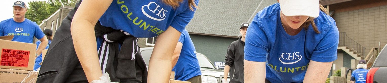 CHS volunteers help with drive to help rural America. (Courtesy photo.)