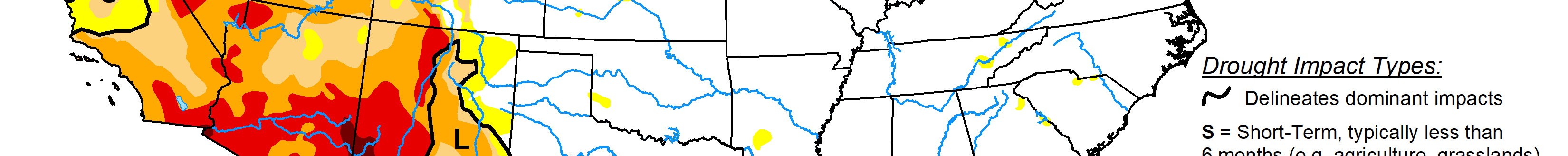 The U.S. Drought Monitor is jointly produced by the National Drought Mitigation Center at the University of Nebraska-Lincoln, the U.S. Department of Agriculture and the National Oceanic Atmospheric Administration. (Map courtesy of NDMC.)