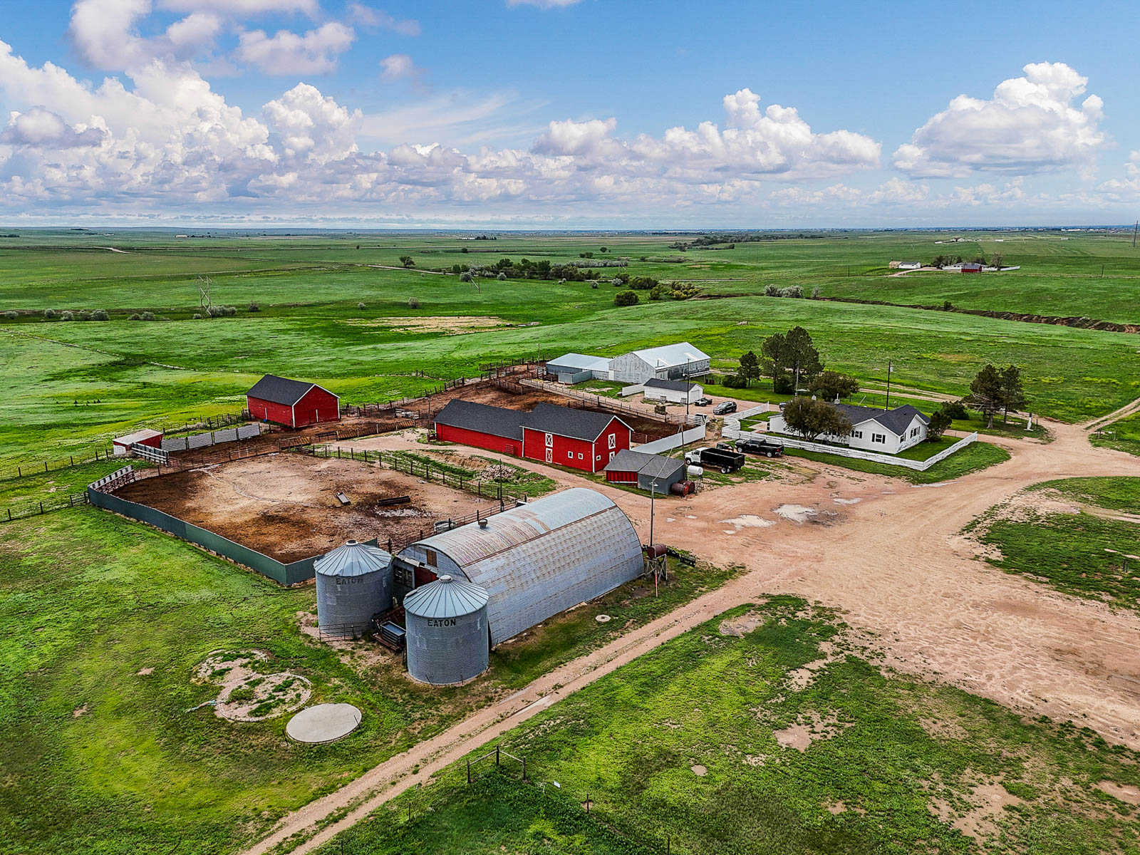 Encompassing 1,779± deeded acres, the Sidwell Hereford Ranch is a highly functional and well-maintained purebred cattle operation. (Photo: Hall and Hall)