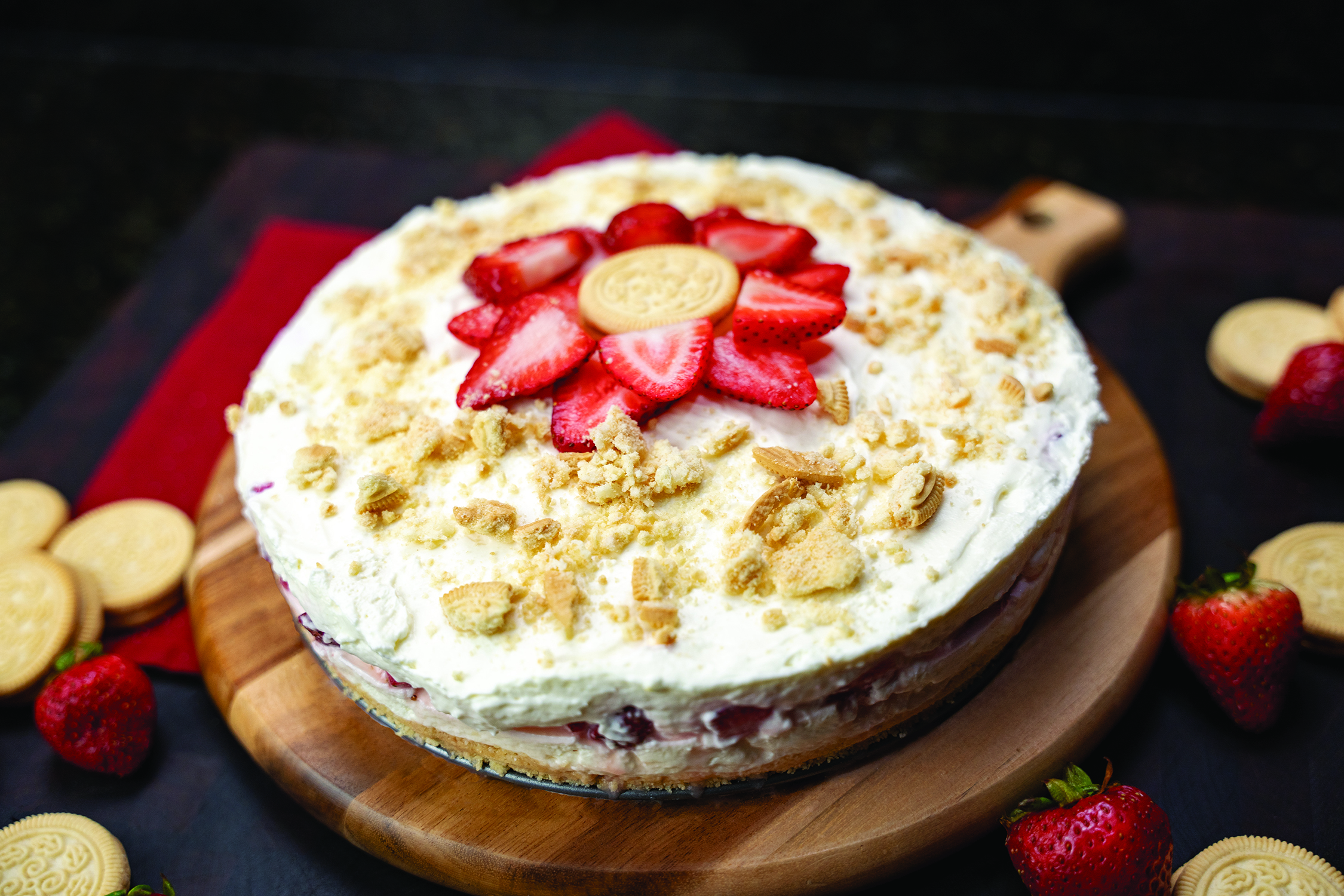 French-Style Cheesecake with Strawberries (Culinary.net)