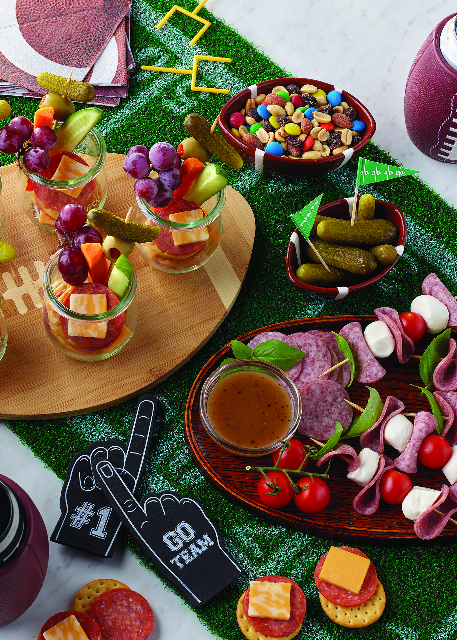 No-cook tailgate treats (Family Features)