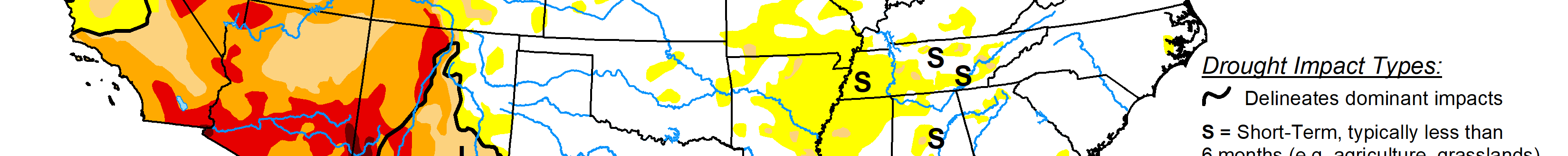 The U.S. Drought Monitor is jointly produced by the National Drought Mitigation Center at the University of Nebraska-Lincoln, the U.S. Department of Agriculture and the National Oceanic Atmospheric Administration. (Map courtesy of NDMC.)