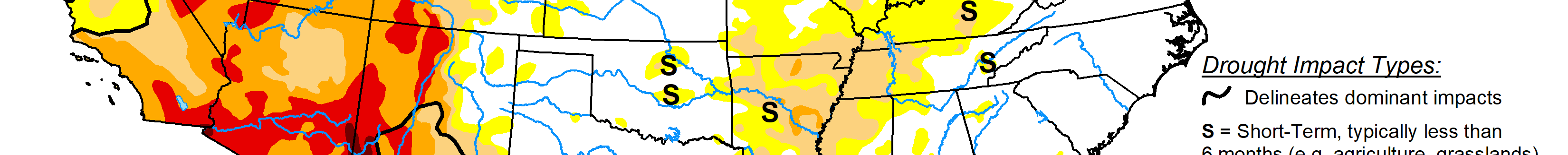 The U.S. Drought Monitor is jointly produced by the National Drought Mitigation Center at the University of Nebraska-Lincoln, the U.S. Department of Agriculture and the National Oceanic Atmospheric Administration. (Map courtesy of NDMC.)