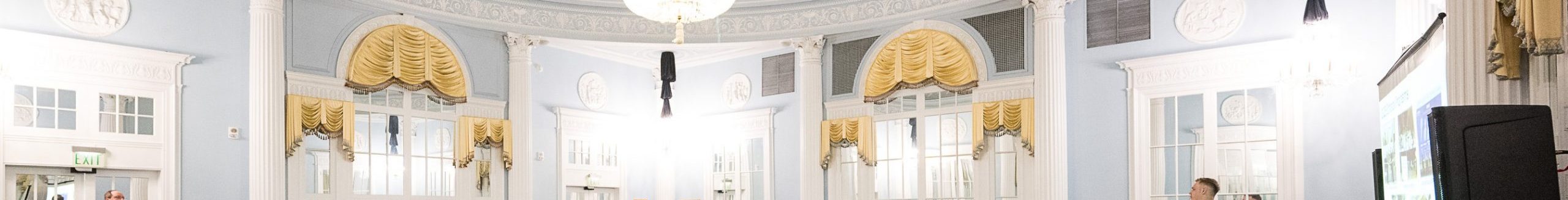 Pictured above in the courtesy photo is the U.S. Grains Council's 65th Annual Board of Delegates meeting at the historic Amway Grand Plaza Hotel in Grand Rapids, Michigan, on Aug. 1, including a slate of expert speakers and opportunities for members to contribute to the Council's global marketing strategies. In the picture, USGC Deputy Regional Director for Southeast Asia and Oceania Chris Markey (right most) updates members of the Council's Asia Advisory Team about trade policy developments in the region.