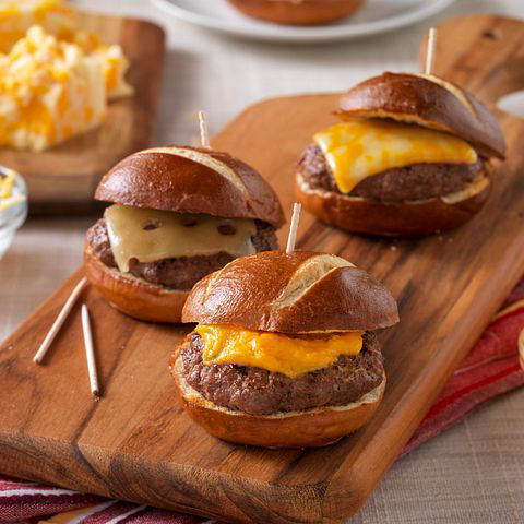 Cheesehead Sliders (Kansas Beef Council)