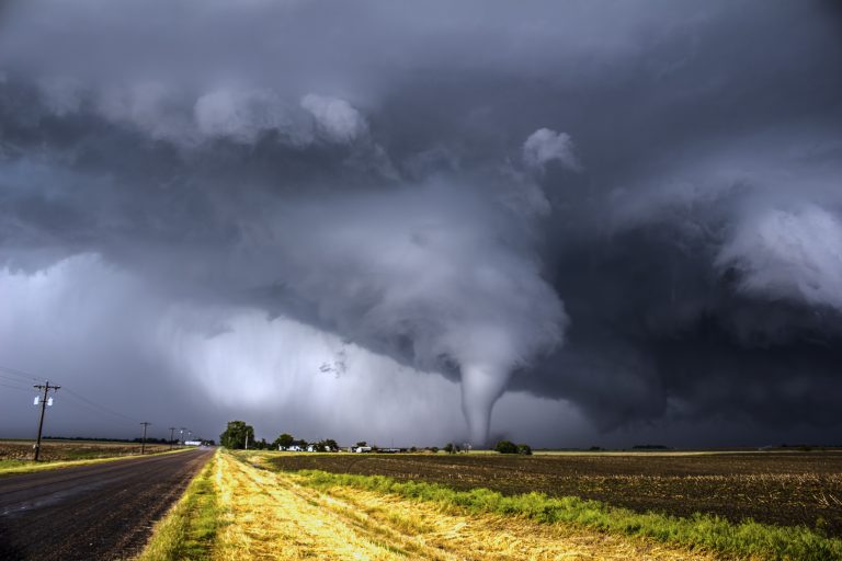 Tornado outbreak near Dodge City, KS. (iStock │ #1341326434 - Francis Lavigne-Theriault)