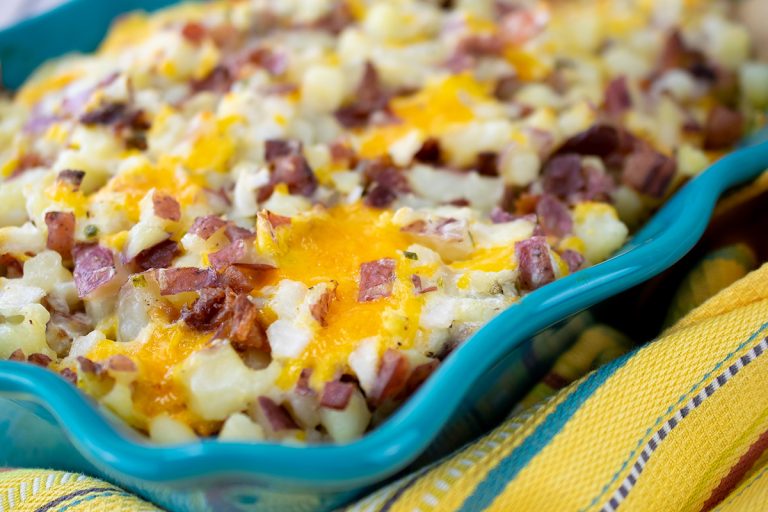 Cheesy baked potato casserole (Culinary.net)