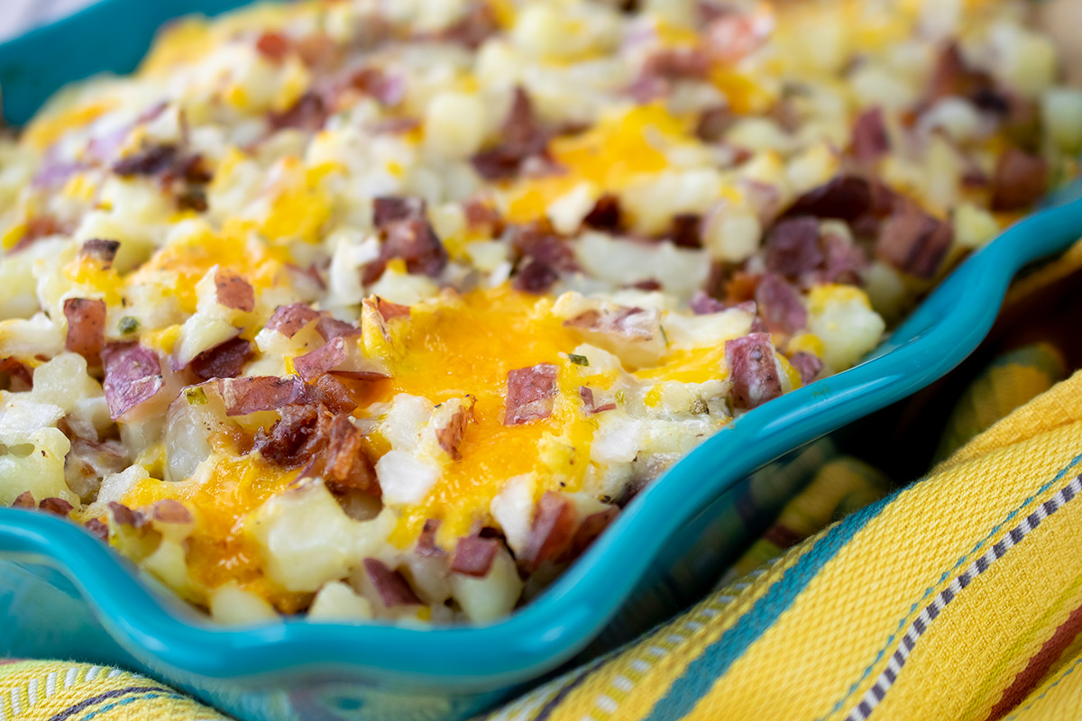 Cheesy baked potato casserole (Culinary.net)