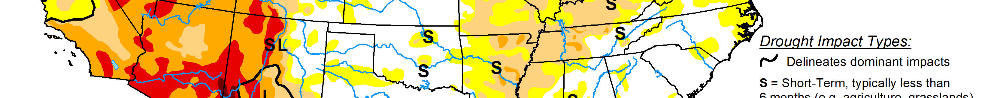 The U.S. Drought Monitor is jointly produced by the National Drought Mitigation Center at the University of Nebraska-Lincoln, the U.S. Department of Agriculture and the National Oceanic Atmospheric Administration. (Map courtesy of NDMC.)