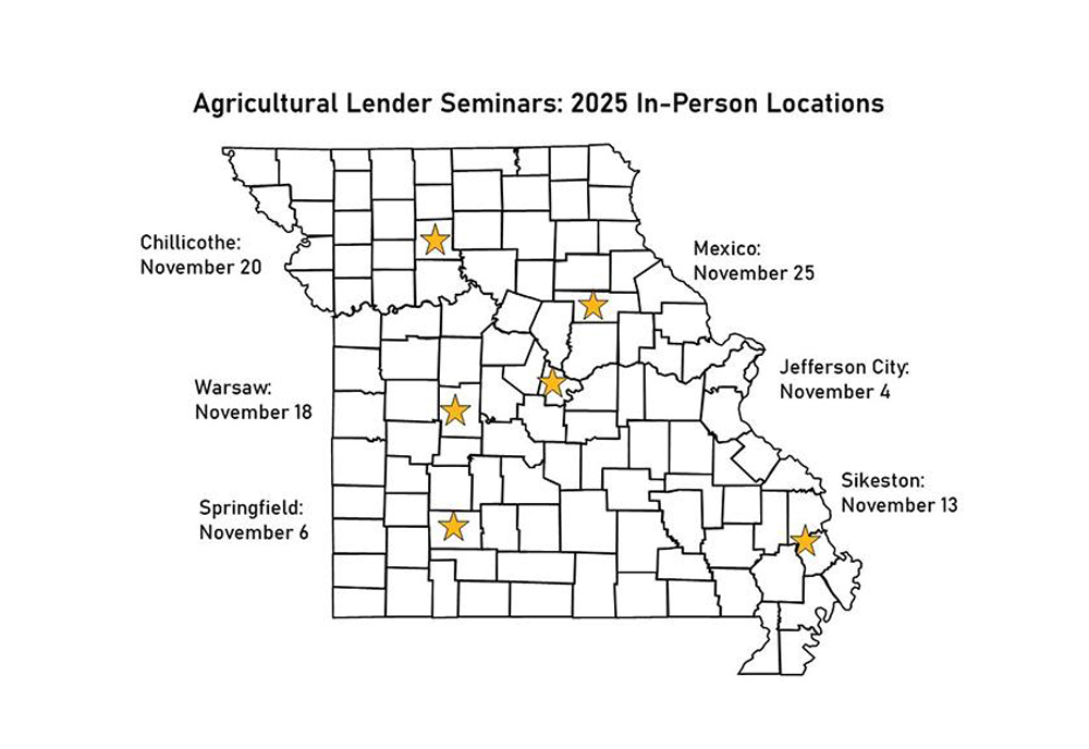 2025 Missouri Ag lenders seminars (University of Missouri Extension)