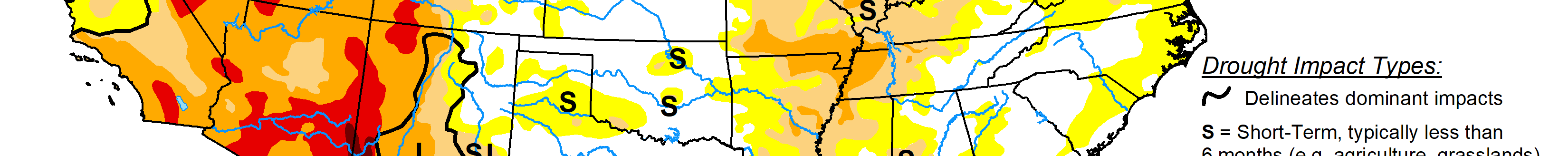 The U.S. Drought Monitor is jointly produced by the National Drought Mitigation Center at the University of Nebraska-Lincoln, the U.S. Department of Agriculture and the National Oceanic Atmospheric Administration. (Map courtesy of NDMC.)