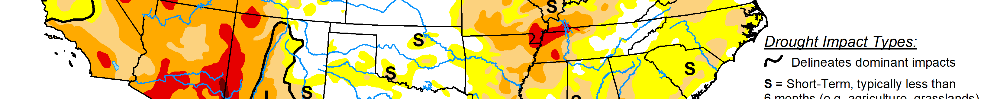 The U.S. Drought Monitor is jointly produced by the National Drought Mitigation Center at the University of Nebraska-Lincoln, the U.S. Department of Agriculture and the National Oceanic Atmospheric Administration. (Map courtesy of NDMC.)