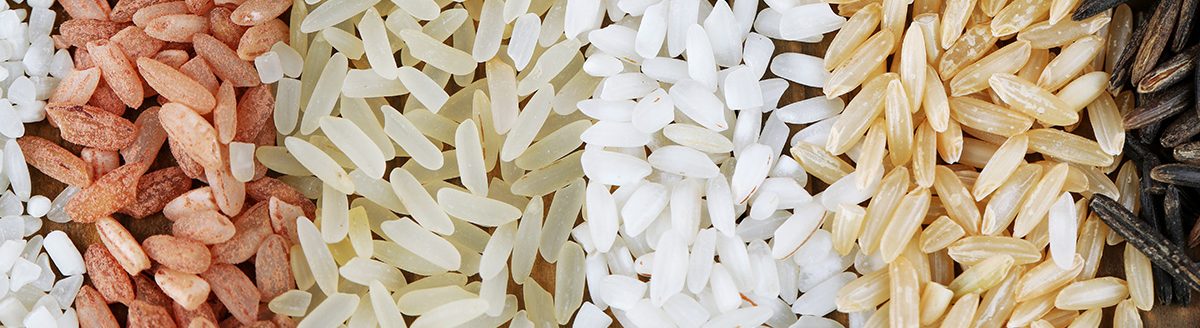 Different types of rice close up. (Adobe Stock │ #78180514 - Africa Studio)