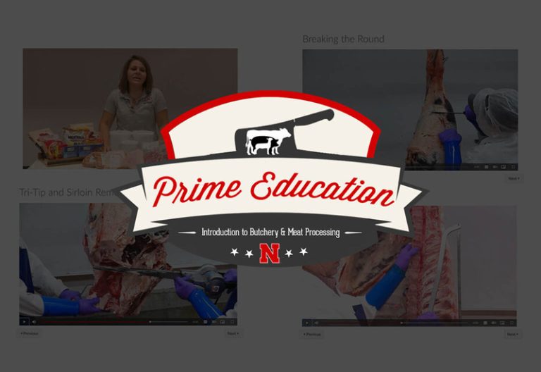 "Prime Education: Introduction to Butchery and Meat Processing”, is a self-paced, online curriculum aimed at anyone interested in exploring a career in the meat processing industry. (University of Nebraska-Lincoln)
