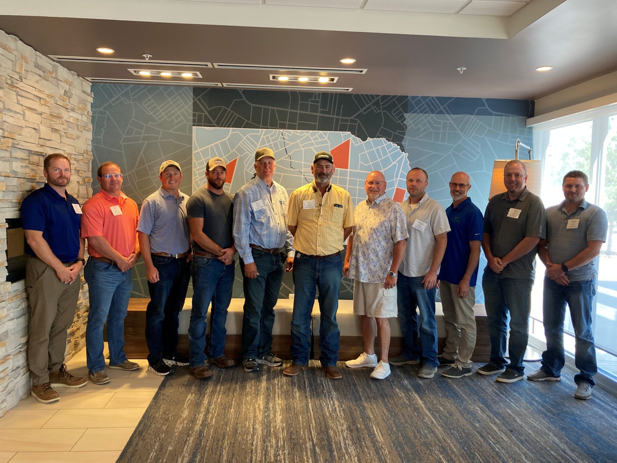 Scoular's producer advisor group. Photo courtesy of Scoular