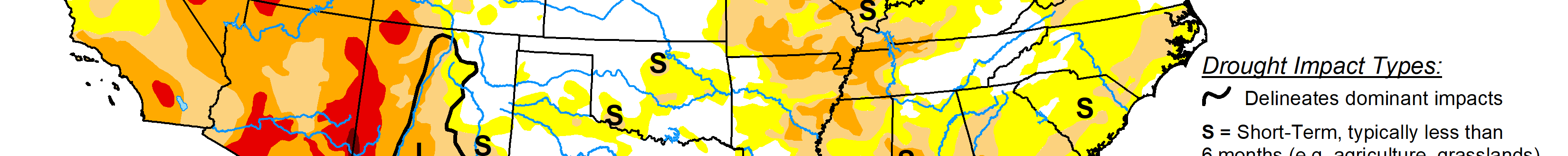 The U.S. Drought Monitor is jointly produced by the National Drought Mitigation Center at the University of Nebraska-Lincoln, the U.S. Department of Agriculture and the National Oceanic Atmospheric Administration. (Map courtesy of NDMC.)