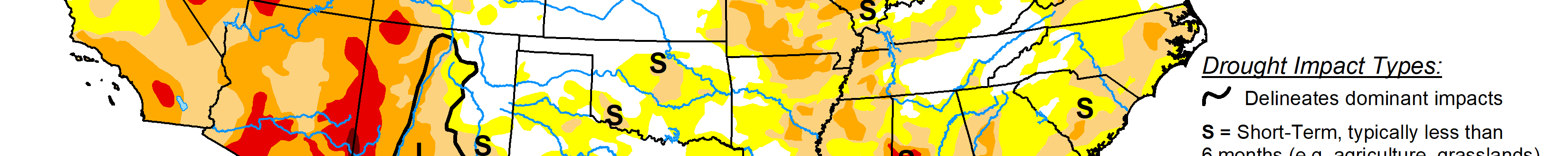The U.S. Drought Monitor is jointly produced by the National Drought Mitigation Center at the University of Nebraska-Lincoln, the U.S. Department of Agriculture and the National Oceanic Atmospheric Administration. (Map courtesy of NDMC.)