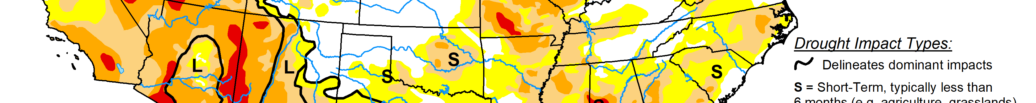 The U.S. Drought Monitor is jointly produced by the National Drought Mitigation Center at the University of Nebraska-Lincoln, the U.S. Department of Agriculture and the National Oceanic Atmospheric Administration. (Map courtesy of NDMC.)