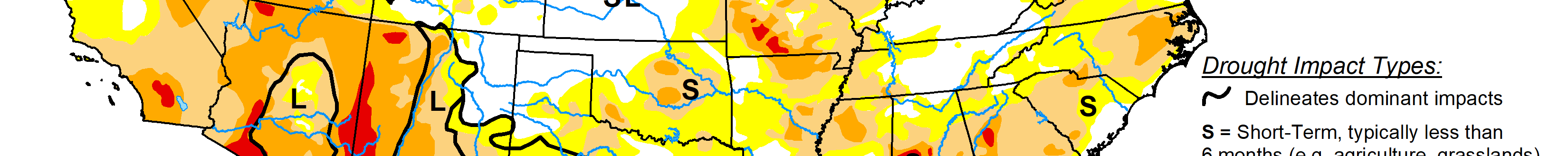 The U.S. Drought Monitor is jointly produced by the National Drought Mitigation Center at the University of Nebraska-Lincoln, the U.S. Department of Agriculture and the National Oceanic Atmospheric Administration. (Map courtesy of NDMC.)