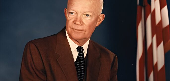 President Dwight E Eisenhower. (Courtesy of Eisenhower Presidential Library.)