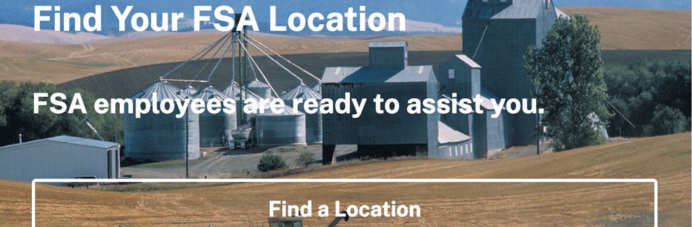 FSA website screenshot