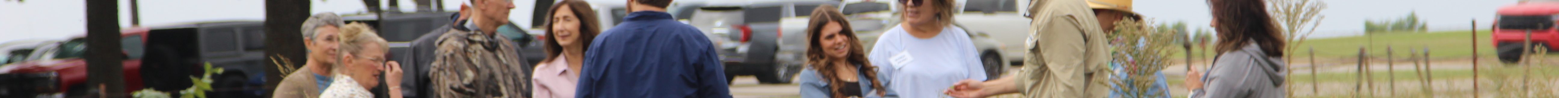 Participants learn about what makes a diverse pasture during a class at the Noble Research Institute. (Journal photo by Dave Bergmeier.)