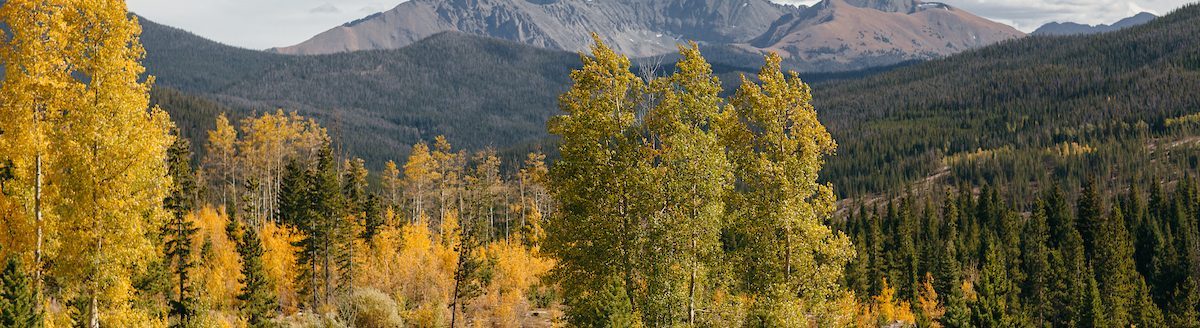 Car Driving Mountain View. (Colorado Parks and Wildlife)