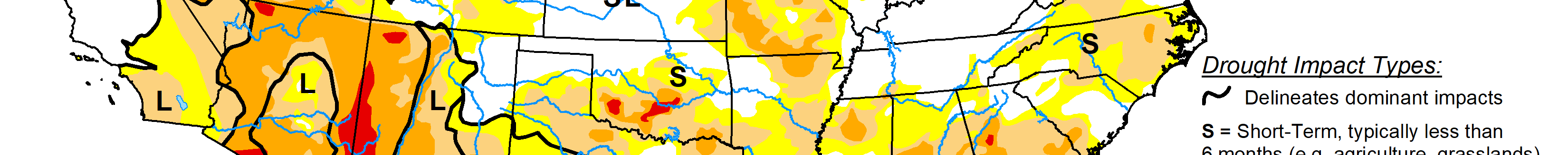 The U.S. Drought Monitor is jointly produced by the National Drought Mitigation Center at the University of Nebraska-Lincoln, the U.S. Department of Agriculture and the National Oceanic Atmospheric Administration. (Map courtesy of NDMC.)