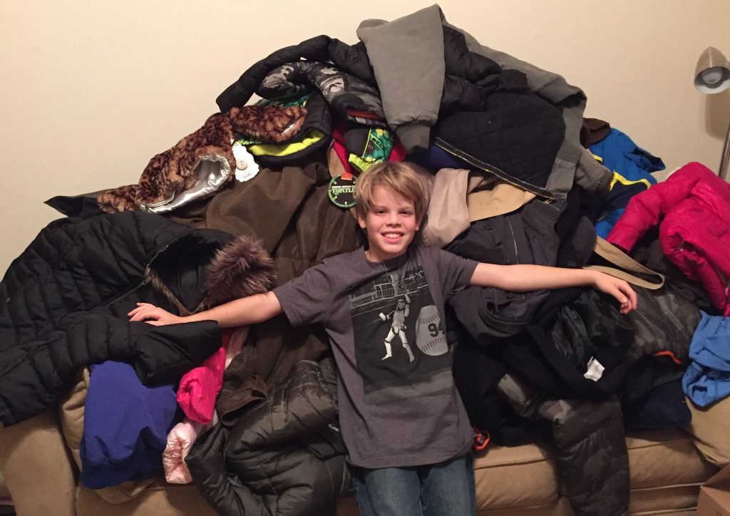 Charlie Pitner’s desire to serve others began at age 6, when he heard a radio announcement asking for coat donations. (Courtesy photo/Charlie Pitner)