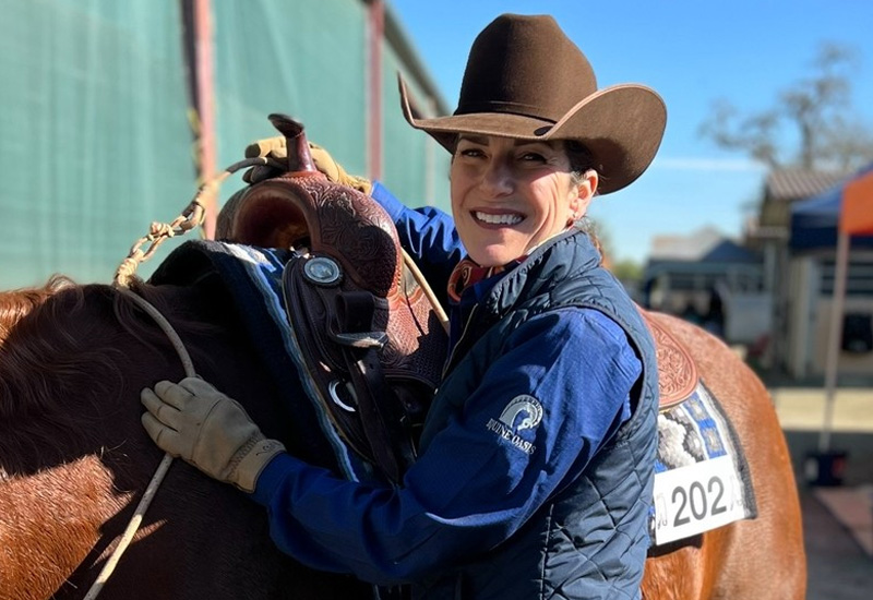 Liz Haney ’92 has joined the Texas A&M Department of Animal Science as the new equine professor of practice. (Texas A&M AgriLife)