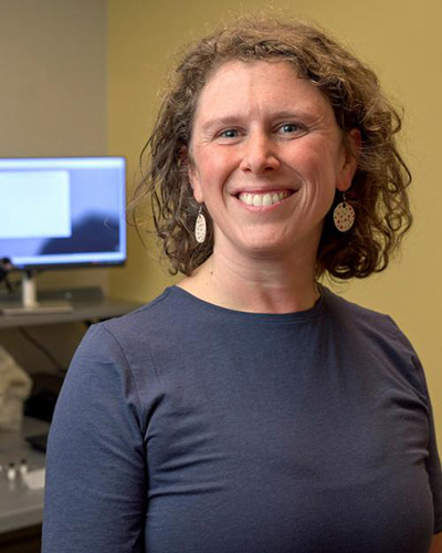 Montana State University associate professor Madison Myers has received an early career award from the Geological Society of America. (MSU photo by Colter Peterson.)