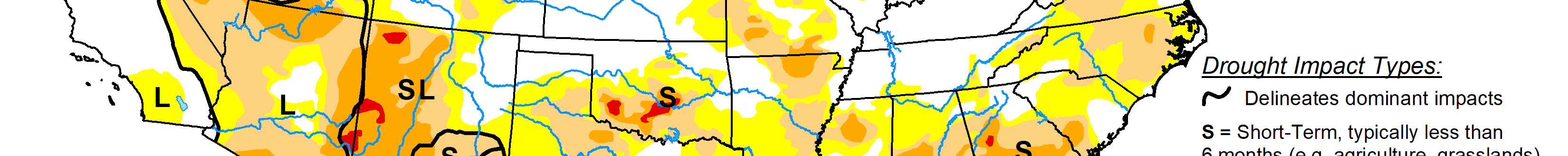 The U.S. Drought Monitor is jointly produced by the National Drought Mitigation Center at the University of Nebraska-Lincoln, the U.S. Department of Agriculture and the National Oceanic Atmospheric Administration. (Map courtesy of NDMC.)
