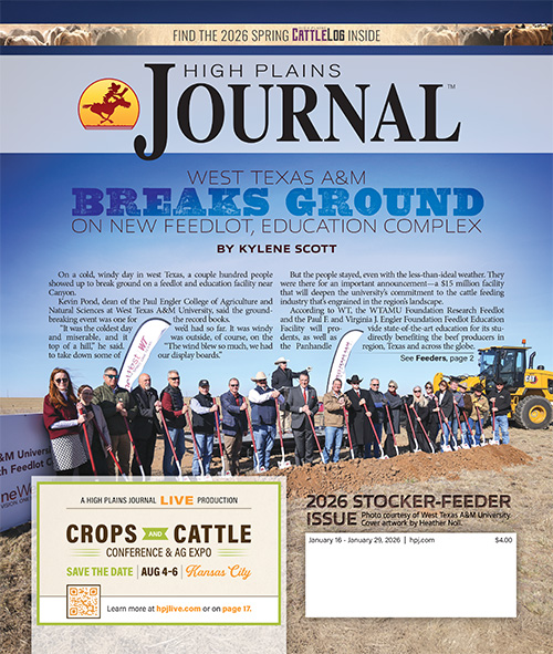 High Plains Journal cover │January 16-29, 2026 Edition