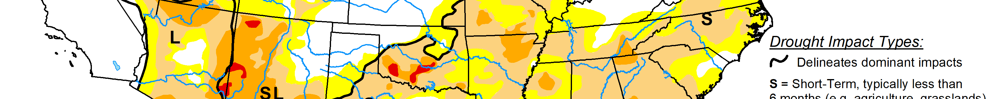 The U.S. Drought Monitor is jointly produced by the National Drought Mitigation Center at the University of Nebraska-Lincoln, the U.S. Department of Agriculture and the National Oceanic Atmospheric Administration. (Map courtesy of NDMC.)