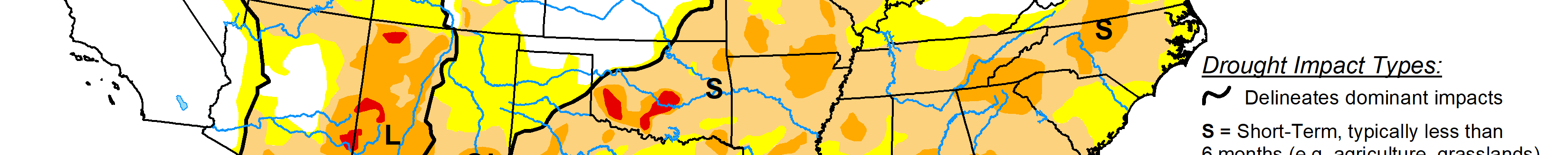The U.S. Drought Monitor is jointly produced by the National Drought Mitigation Center at the University of Nebraska-Lincoln, the U.S. Department of Agriculture and the National Oceanic Atmospheric Administration. (Map courtesy of NDMC.)