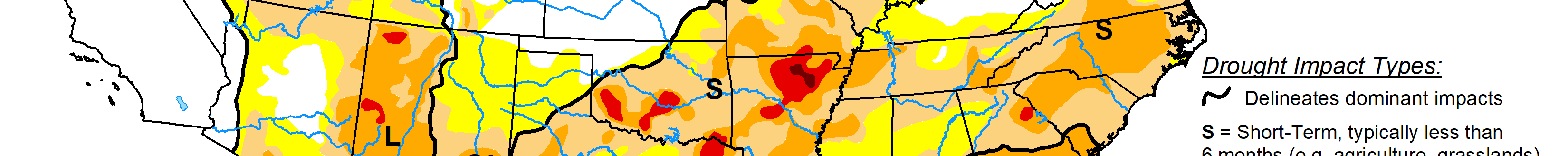 The U.S. Drought Monitor is jointly produced by the National Drought Mitigation Center at the University of Nebraska-Lincoln, the U.S. Department of Agriculture and the National Oceanic Atmospheric Administration. (Map courtesy of NDMC.)