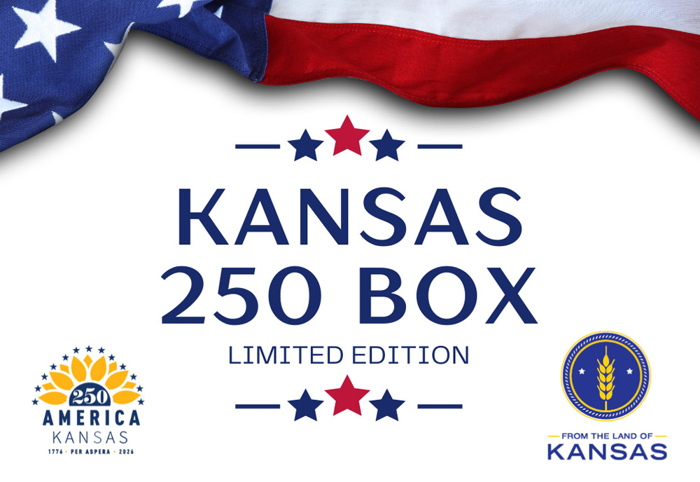 Kansas 250 Gift Box (courtesy graphic)