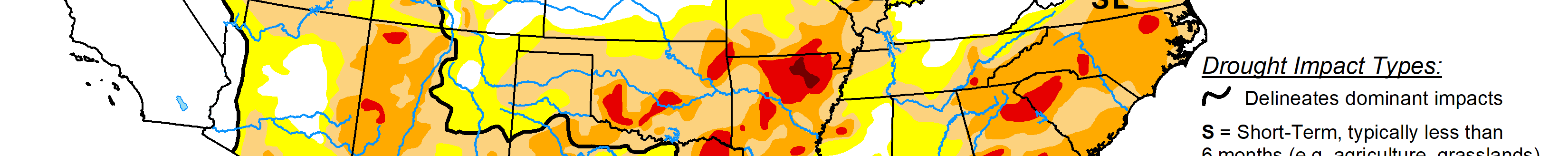 The U.S. Drought Monitor is jointly produced by the National Drought Mitigation Center at the University of Nebraska-Lincoln, the U.S. Department of Agriculture and the National Oceanic Atmospheric Administration. (Map courtesy of NDMC.)
