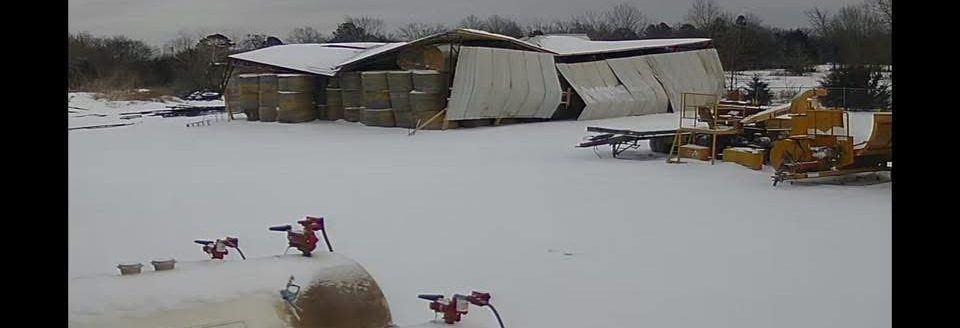Storm damage in Yell County after significant snowfall, Jan. 24-25, 2026. Image courtesy Bobby Powell.