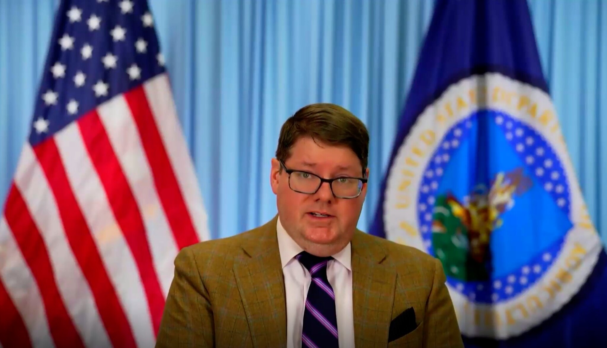 Stephen Vaden, deputy secretary of agriculture, addressed several topics during a Jan. 21, 2026, webinar. (NALC image)