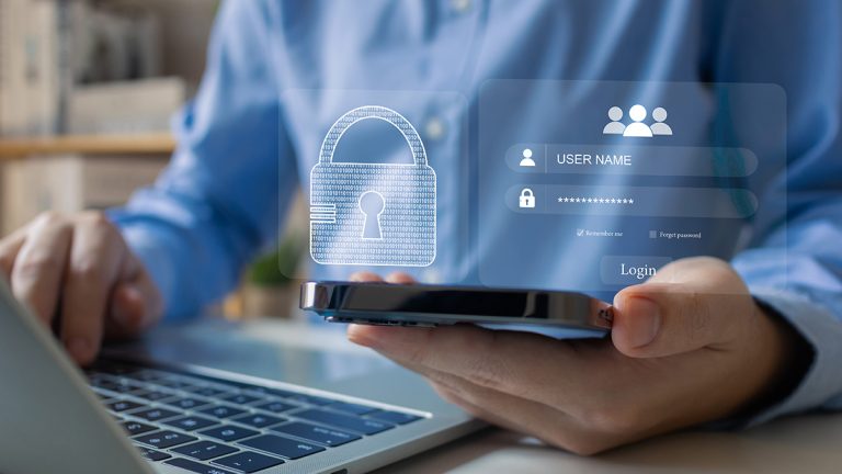 User typing login and password. (Adobe Stock │ #570571030 - TStudious)