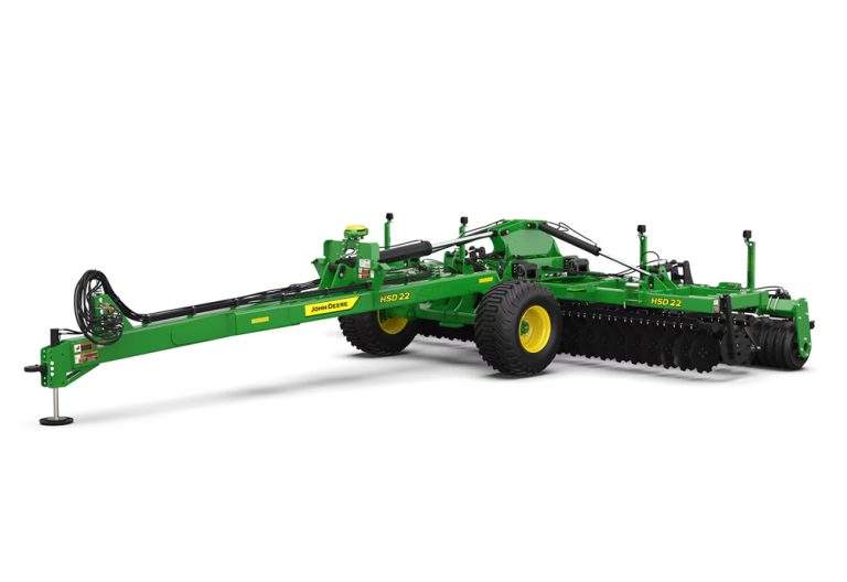 The 2-section HSD22 (Courtesy of John Deere)