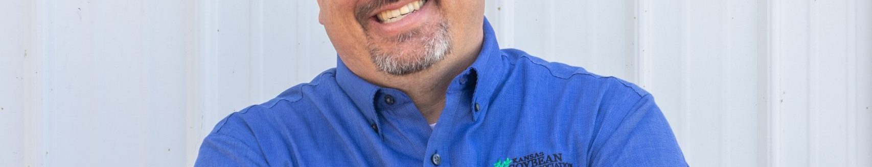 Kansas Soybean Association President Brett Neibling. (Courtesy photo.)