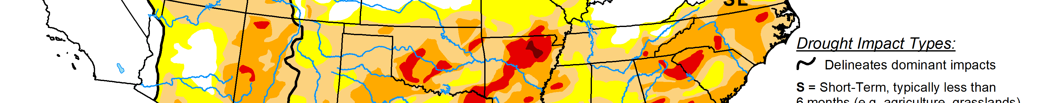 The U.S. Drought Monitor is jointly produced by the National Drought Mitigation Center at the University of Nebraska-Lincoln, the U.S. Department of Agriculture and the National Oceanic Atmospheric Administration. (Map courtesy of NDMC.)