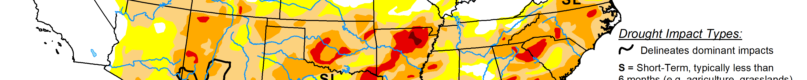 The U.S. Drought Monitor is jointly produced by the National Drought Mitigation Center at the University of Nebraska-Lincoln, the U.S. Department of Agriculture and the National Oceanic Atmospheric Administration. (Map courtesy of NDMC.)